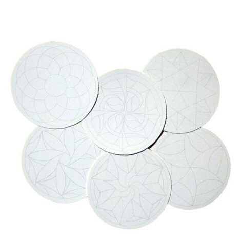 Pre-strung Zendala® White Tiles – 18
